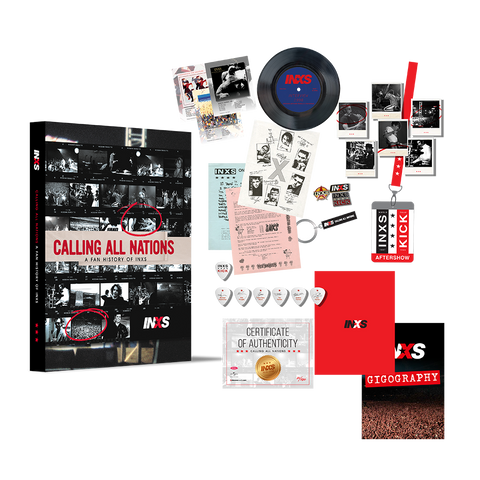 Calling All Nations - A Fan History of INXS Deluxe Edition Book